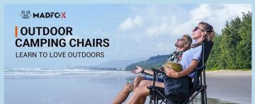 Madfox Moonchair Deluxe Katlanır Kamp Sandalyesi