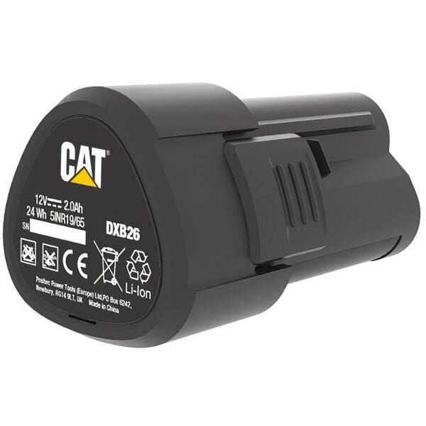 CAT DXB26 12Volt 2Ah Li ion Yedek Akü
