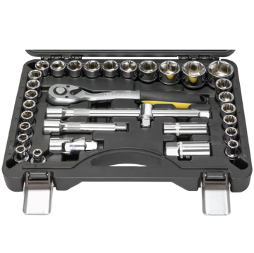 NT Tools  NCSET32 32 Parça 1/2'' Altı ve 12 Köşe CR-V Lokma Seti