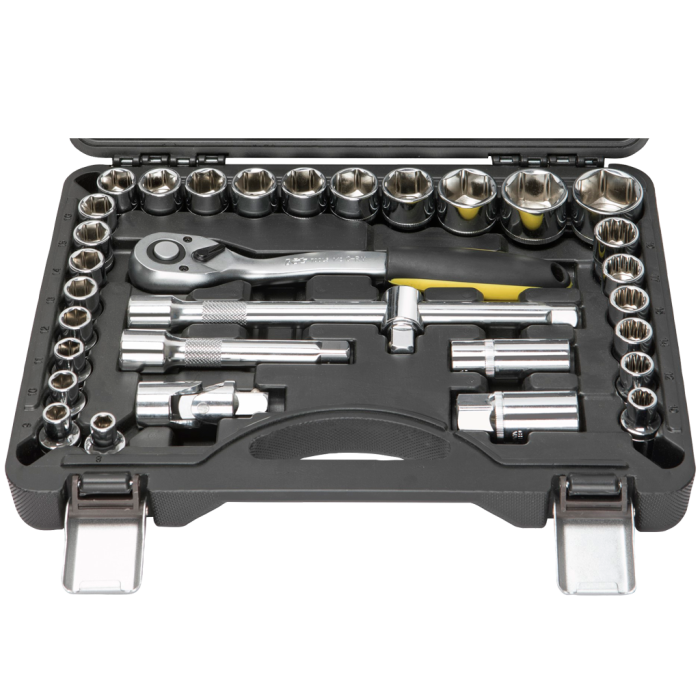 NT Tools  NCSET32 32 Parça 1/2'' Altı ve 12 Köşe CR-V Lokma Seti