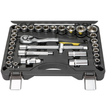 NT Tools  NCSET32 32 Parça 1/2'' Altı ve 12 Köşe CR-V Lokma Seti