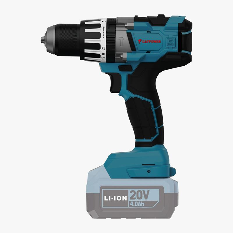 Catpower CAT4210 Akülü Darbeli Vidalama Li-ion 120Nm Kömürsüz 13 MM 20V(Aküsüz Solo Makina)