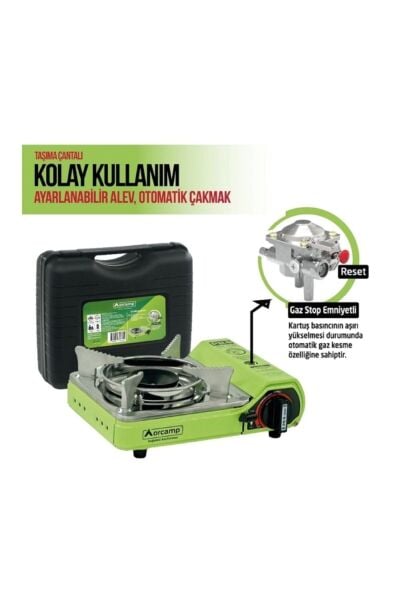 Orcamp Mini Portatif Kamp Ocağı CK-506Y