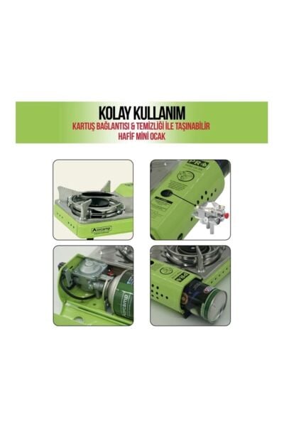 Orcamp Mini Portatif Kamp Ocağı CK-506Y