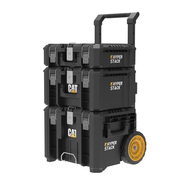 CAT DA41005 HYPER STACK 3'lü Tekerlekli Takım Çantası