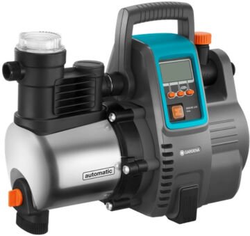 Gardena 01760-20 Otomatik Ev ve Bahçe Pompası 6000/6 LCD inox