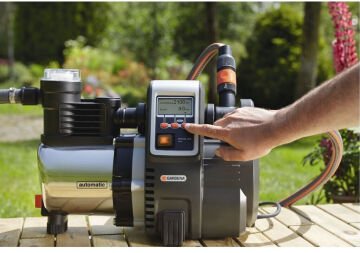 Gardena 01760-20 Otomatik Ev ve Bahçe Pompası 6000/6 LCD inox