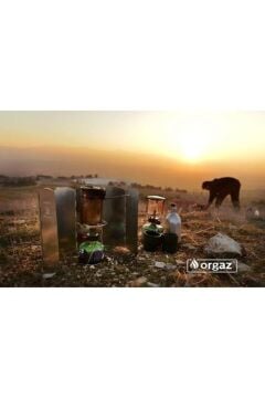 Orcamp RZ-306 Çantalı 6 Kanatlı Kamp Rüzgar Kesici Rüzgarlık Rz306 30x12