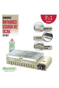Orcamp CK-507 Dumansız Izgara Kamp Ocağı