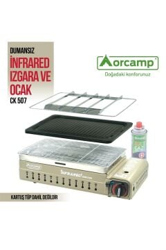 Orcamp CK-507 Dumansız Izgara Kamp Ocağı