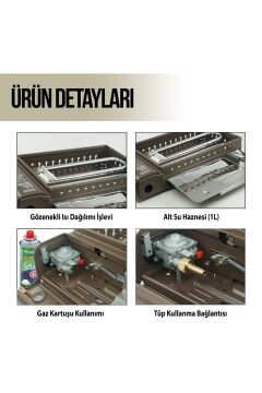 Orcamp CK-507 Dumansız Izgara Kamp Ocağı