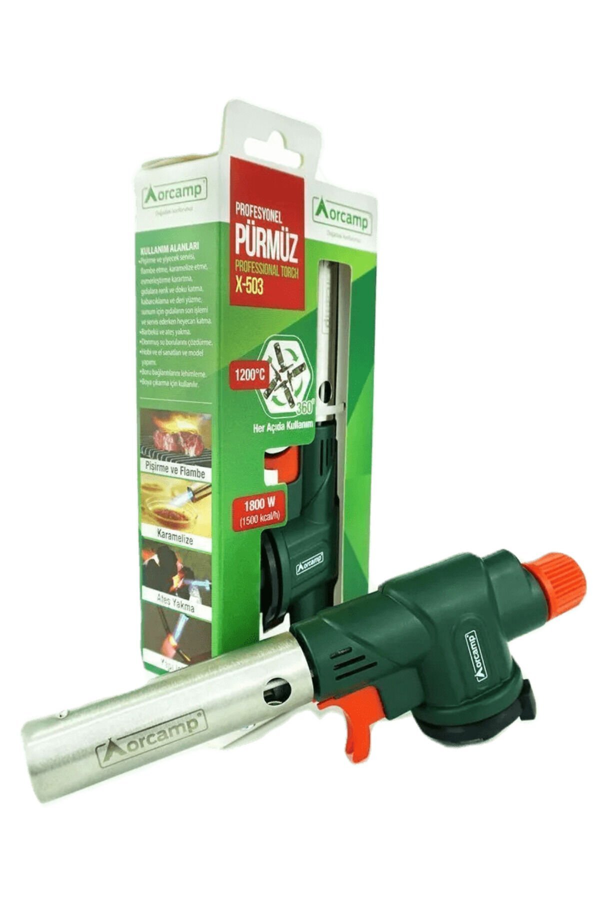 Orcamp X-503 Profesyonel Pürmüz Kamp Başlık