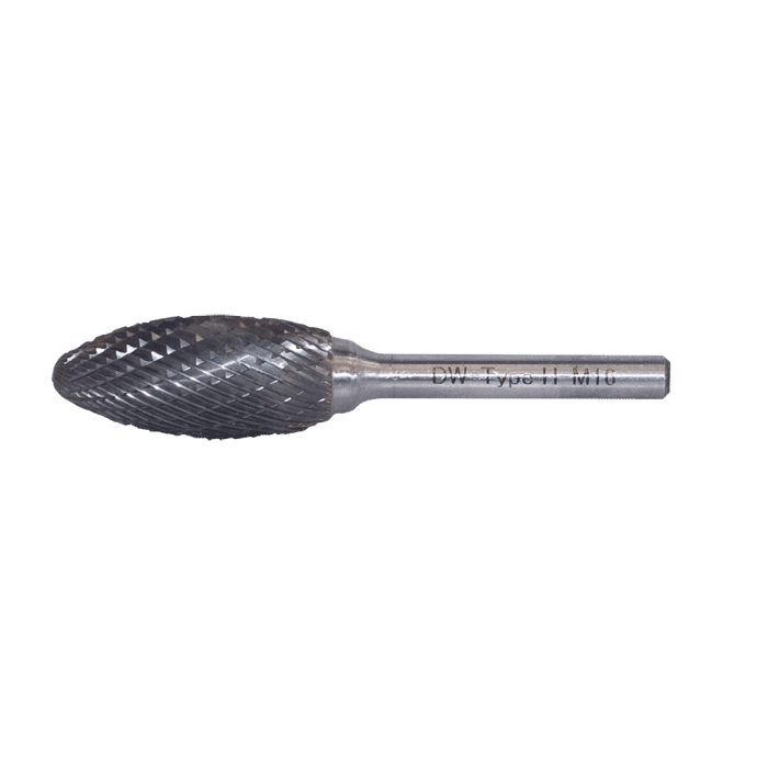 DW Carbide H Tipi Kavisli Çam - Karbür Kalıpçı Frezeleri (Ölçü Seçeneklerine Bakınız) 6.0 x 6mm