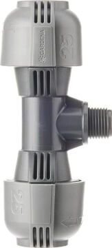 Gardena 02786-20 T-Parçası 25mm x 1/2'' erkek diş