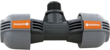 Gardena 02786-20 T-Parçası 25mm x 1/2'' erkek diş