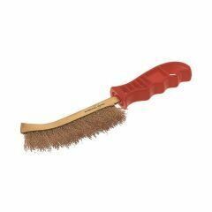 İzeltaş 270mm Kıvrık Uçlu Fırça Plastik Saplı