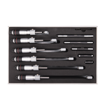 Werka Dış Çap Mikrometre Setleri 217-5402 serisi (Ölçü Seçeneklerine Bakınız)