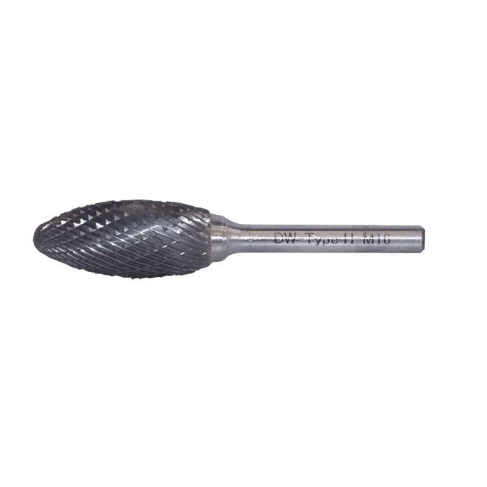 DW Carbide H Tipi Kavisli Çam - Karbür Kalıpçı Frezeleri (Ölçü Seçeneklerine Bakınız) 16.0 x 6mm