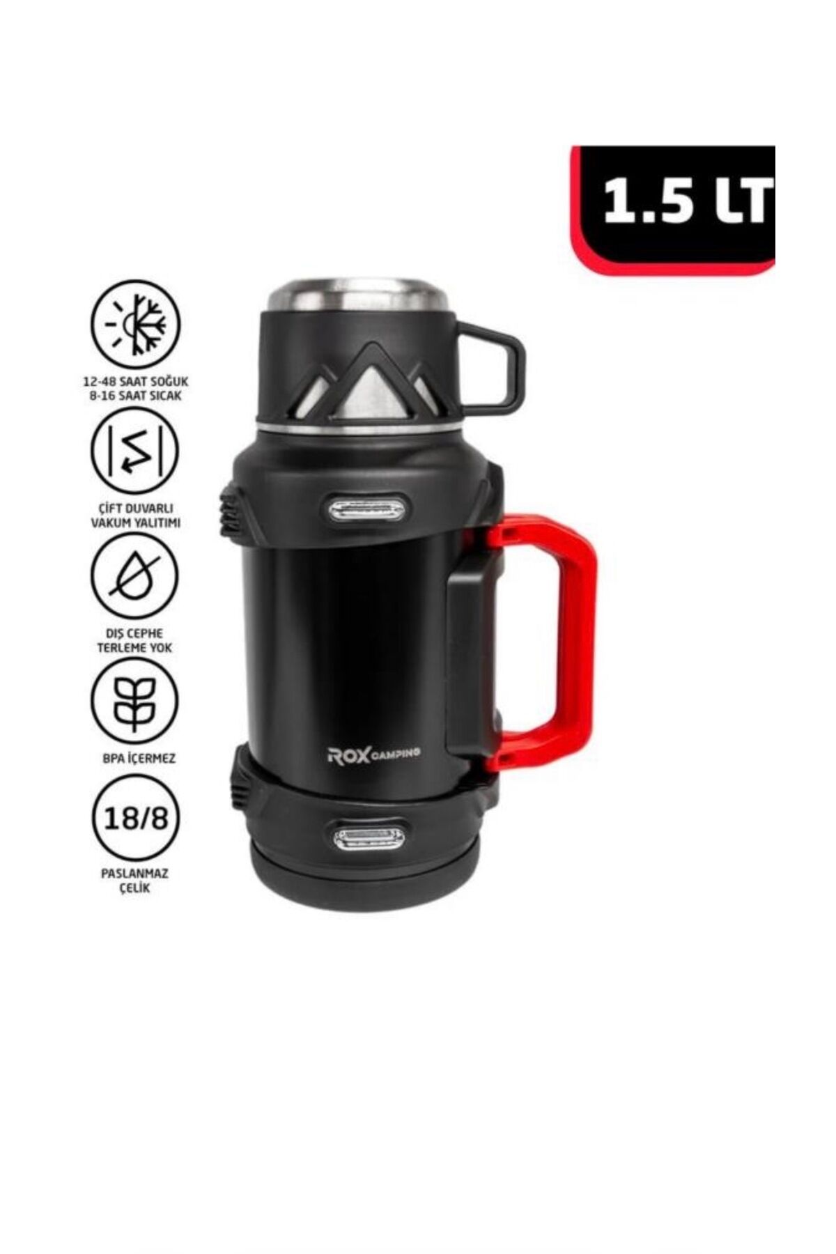 Rox Camping 1,5 LT KAMP TERMOS