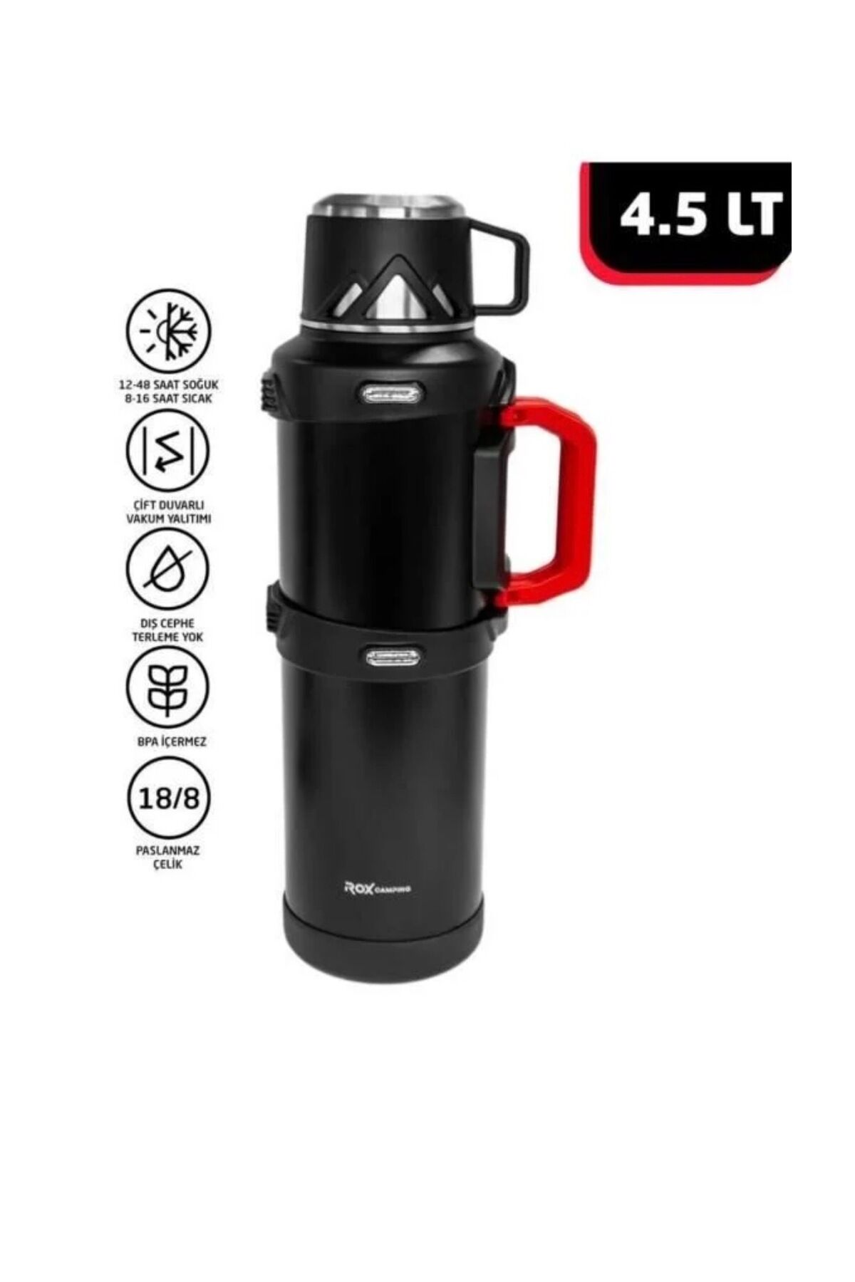 Rox Camping 4,5 LT Kamp Termos