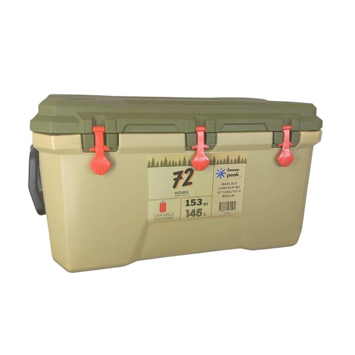 Freeze Freeze Peak Maxcold Contour 153 QT Soğutucu Buzluk 145 Litre YEŞİL En Ucuz Fiyatları ve Özellikleri