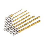 Maier MAMTKB7 7 Parça Bits Saplı Fully Ground Matkap Ucu Takımı