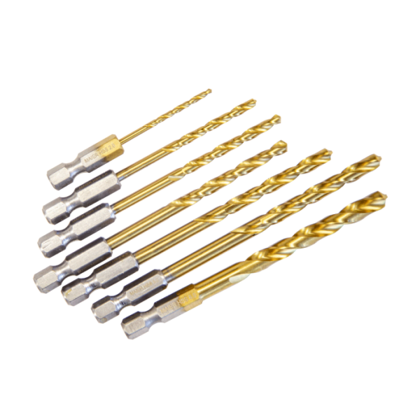 Maier MAMTKB7 7 Parça Bits Saplı Fully Ground Matkap Ucu Takımı