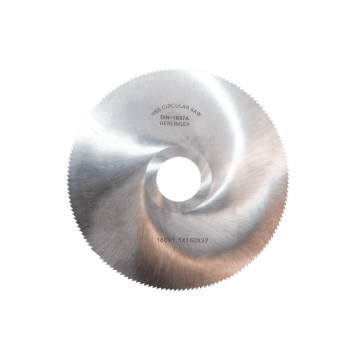 Gerlinger HSS Daire Freze Testereler (Ölçü Seçeneklerine Bakınız) 125 x 6.0mm