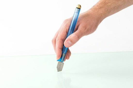 Bohle Silberschnitt Gazlı Cam Elması Geniş Kafa Plastik Parmak Oyuklu