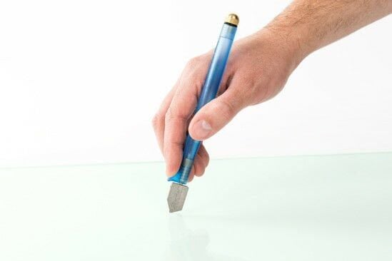 Bohle Silberschnitt Gazlı Cam Elması Geniş Kafa Plastik Parmak Oyuklu