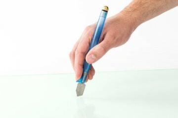 Bohle Silberschnitt Gazlı Cam Elması Geniş Kafa Plastik Parmak Oyuklu