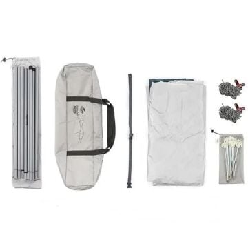 Naturehike Hexagon Sunrise Canopy 3.5x4 mt Tarp [Güneş ve Rüzgar Koruma Tentesi]