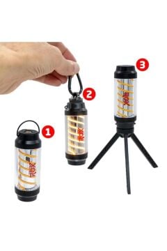 Rox Ambians Işıklı Şarjlı Kamp Feneri 360 Lümen