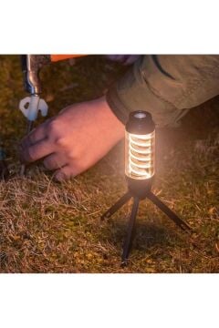 Rox Ambians Işıklı Şarjlı Kamp Feneri 360 Lümen