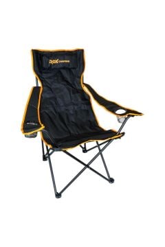 Rox Camping Katlanır Kamp Sandalyesi - Siyah