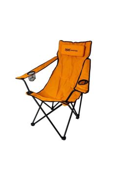 Rox Camping Katlanır Kamp sandalyesi -Turuncu