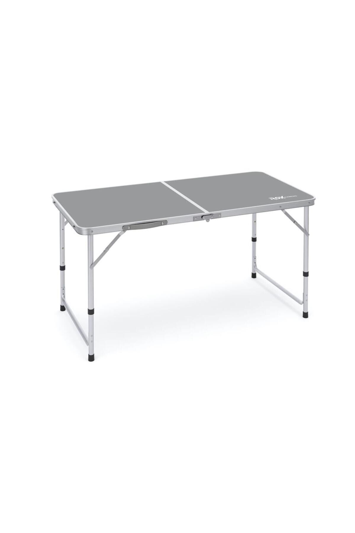 Rox Camping 0311 Yükseklik Ayarlı Katlanır Kamp Masası 120x60 cm