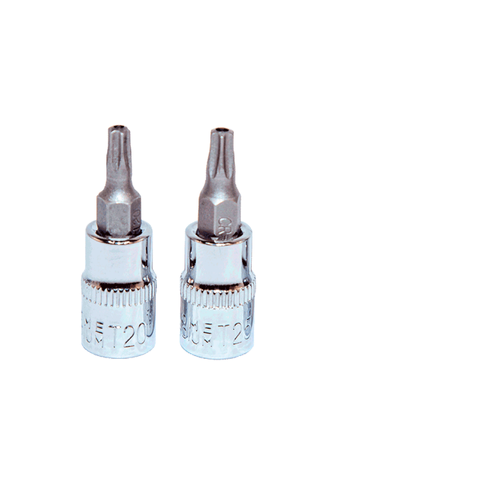 NT Tools 1/4'' Star Delikli Torx Lokmalar (Ölçü Seçeneklerine Bakınız)
