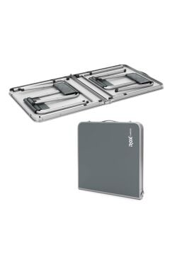 Rox Camping 0313 Tabureli Yükseklik Ayarlı Katlanır Kamp Masası Seti