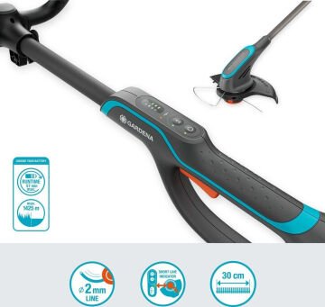 Gardena 14703-55 Akülü Kenar Kesme Makinesi PowerTrim 30/18V P4A
(akü hariç)