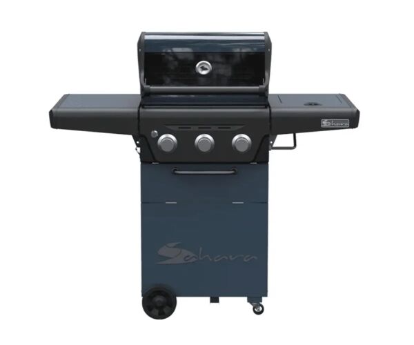 Aygaz X350 Klasik Barbekü - Gri Mavi - LED Işıklı Düğmeli