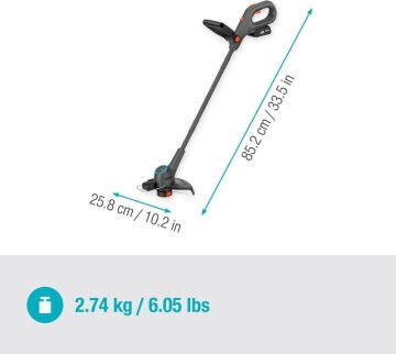 Gardena 14704-55 Akülü Kenar Kesme Makinesi EasyTrim 25/18V P4A 
(akü hariç)