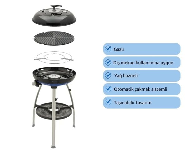 Aygaz Cadac Carri Chef 50 Barbekü - Izgara