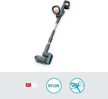 Gardena 14841-20 Akülü Çoklu Temizleyici AquaBrush Veranda 03/18V P4A Kullanıma Hazır Set