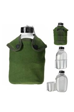 Rox Camping Taşıma Kılıflı Alüminyum Matara Seti (153CAMP0144)