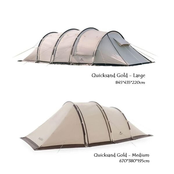 Naturehike Cloud Vessel UPF50+ 4-6 Kişilik Tünel Çadır