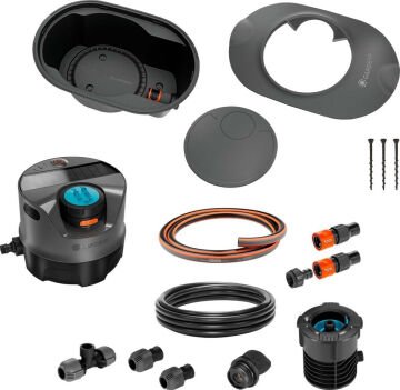 Gardena 16010-20 Güneş Enerjili Sulama Sistemi AquaPrecise Boru Hattı Komple Set