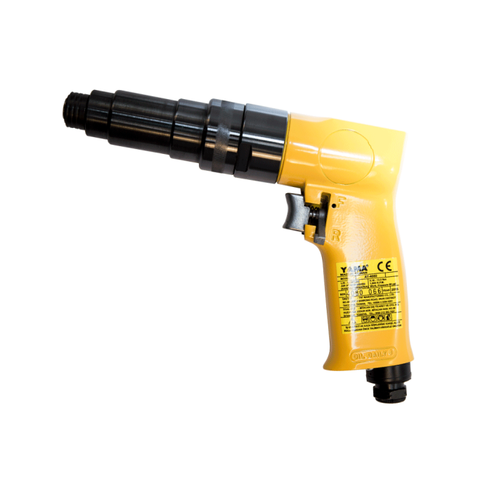 Yama AT-4080 6 mm. 1800 RPM Kabzalı Tip Havalı Tornavida