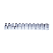 NT Tools NCSET73 12 Parça 1/2'' Altı Köşe CR-V Lokma Seti