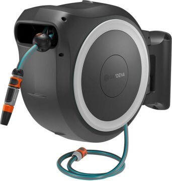 Gardena 18642-20     Duvara Monte Hortum Kutusu PowerRoll XL kullanıma hazır set 35m